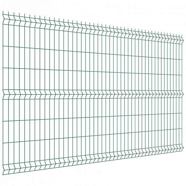 PLOTOVÝ PANEL 3D 1530X2500CM, DRÁT 4,0MM - ZELENÝ, RAL6005