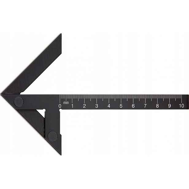 Přesný středící úhelník 250 x 160 mm Fortis