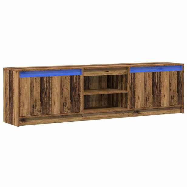 vidaXL TV jednotky 180 x 34 x 50 cm Hnědá Kompozitní dřevo