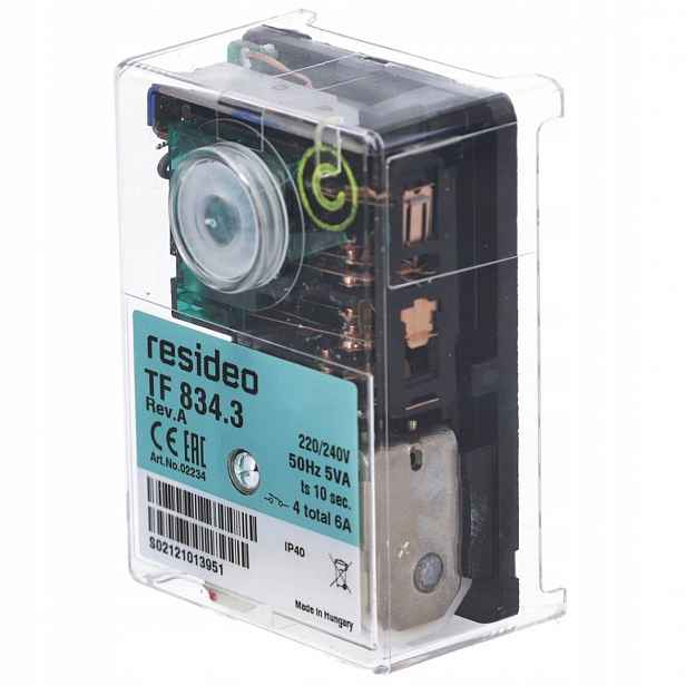 Automat na hořáky Resideo- Honeywell Typ Tf 834.3