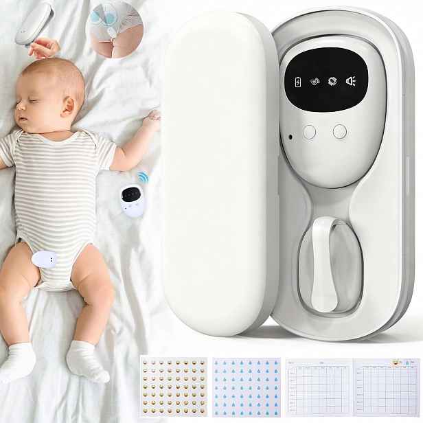 Bezdrátový, Odnímatelný Alarm Nočního Namáčení U Kojenců, 3 Režimy Usb
