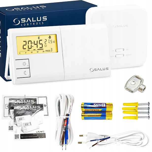 Bezdrátový Regulátor Teploty Termostat Salus 091FLRFV2+K