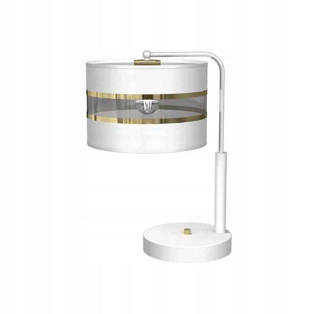 Milagro Noční Lampa Ultimo White MLP7354 E27 Bílá stolní lampa 37 cm