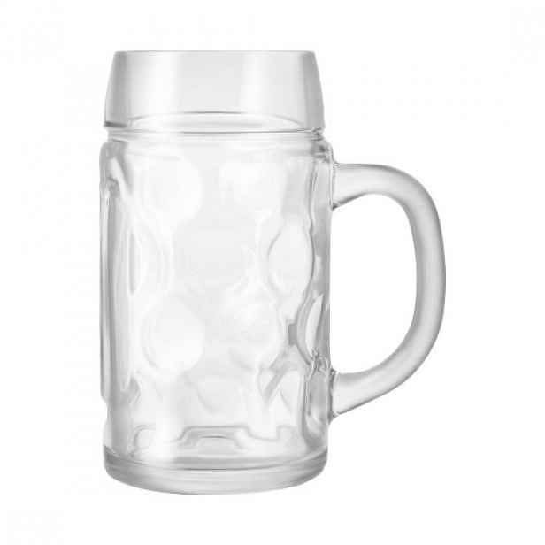 Pivní půllitr, 600 ml, skleněný, "Don" - Borgonovo