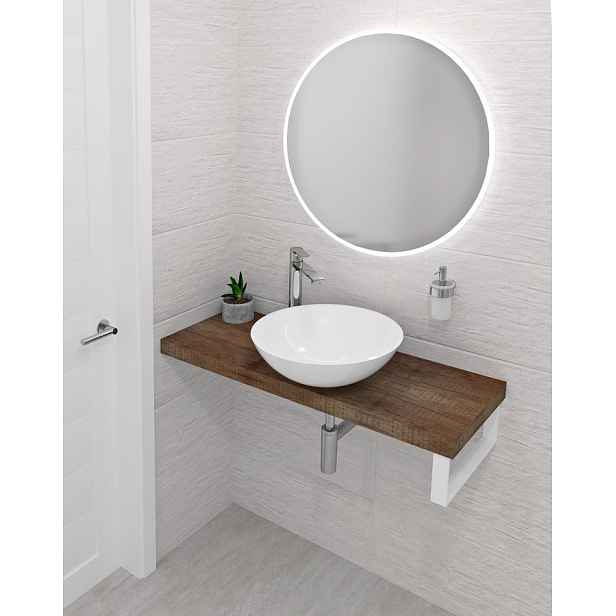 Sapho AVICE deska pod umyvadlo 110x36cm, tl.5cm, old wood