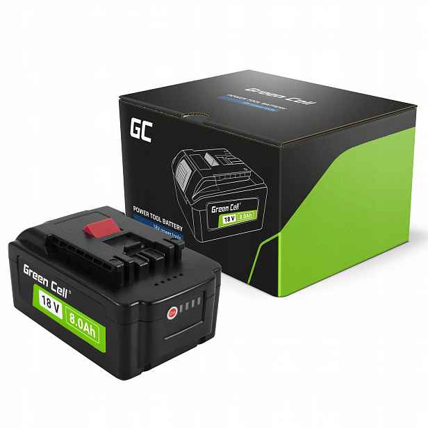 Akumulátor Li-Ion Green Cell 18 V 8 Ah pro Bosch