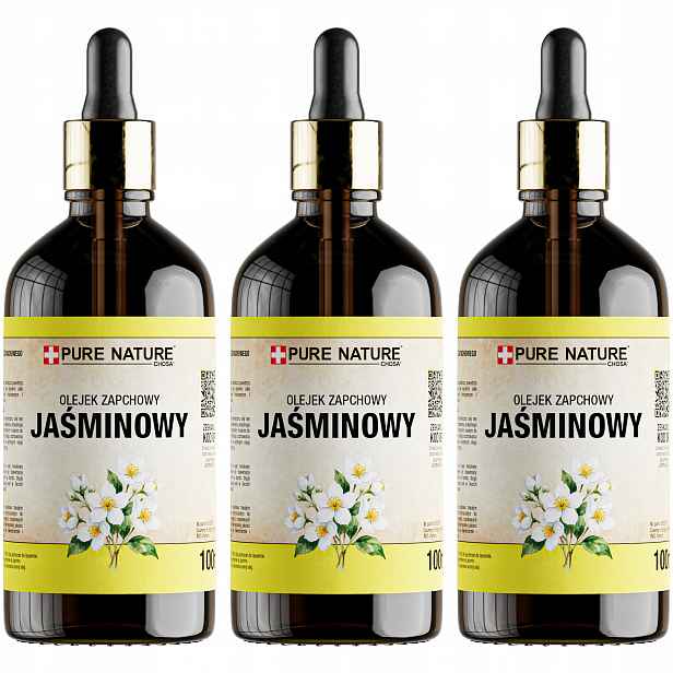 Jasmínový Olej Do Svíček Difuzéru 100% Čistý Velmi Intenzivní 3x 100 ml