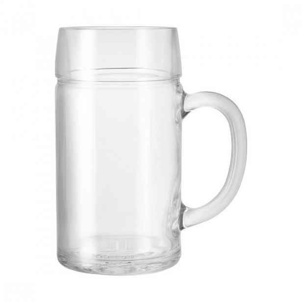 Pivní půllitr, 1250 ml, sklo - Borgonovo