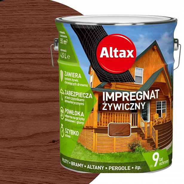 Altax Impregnát pryskyřičný 4,5 l Ořech