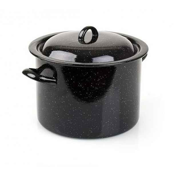 Smaltovaný hrnec s poklicí Banquet 22 cm