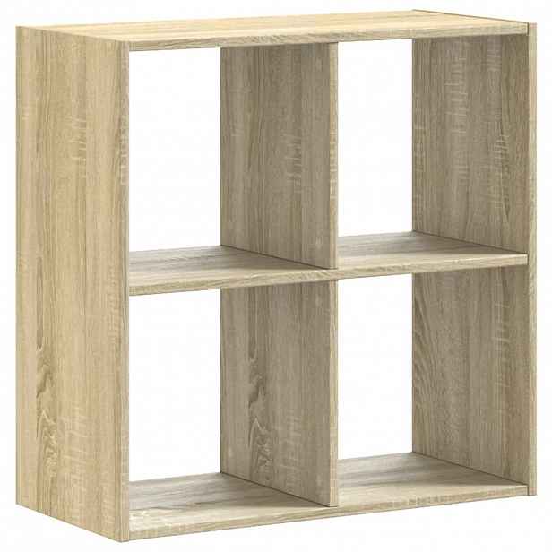 vidaXL Knihovna dub sonoma 68,5 x 32 x 68,5 cm kompozitní dřevo