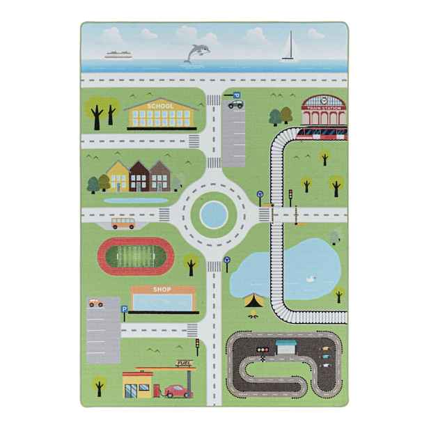 Zelený dětský koberec 80x120 cm Play – Ayyildiz Carpets