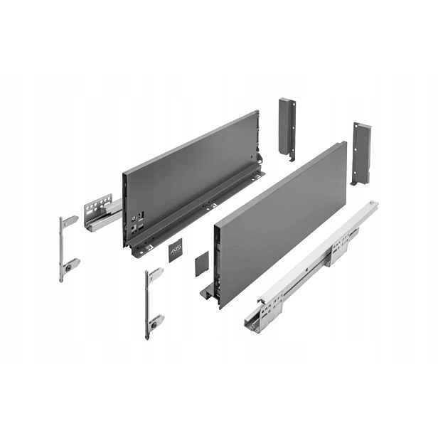 Šuplík Gtv Axis Pro s plným výsuvem L-300 H-167 Antracit