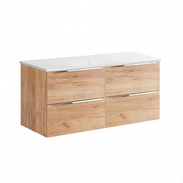 Petits-meubles SKŘÍŇKA POD UMYVADLO 120.4cm duben Dřevo