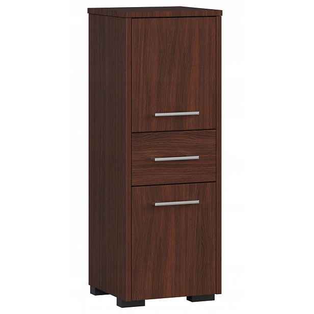 Koupelnová skříňka sloupek Fin 2D1S wenge Akd