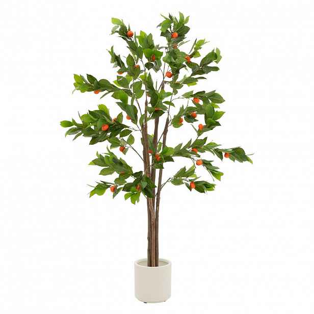 ML-DESIGN UMĚLÁ ROSTLINA pomerančovník 160 cm z plastu