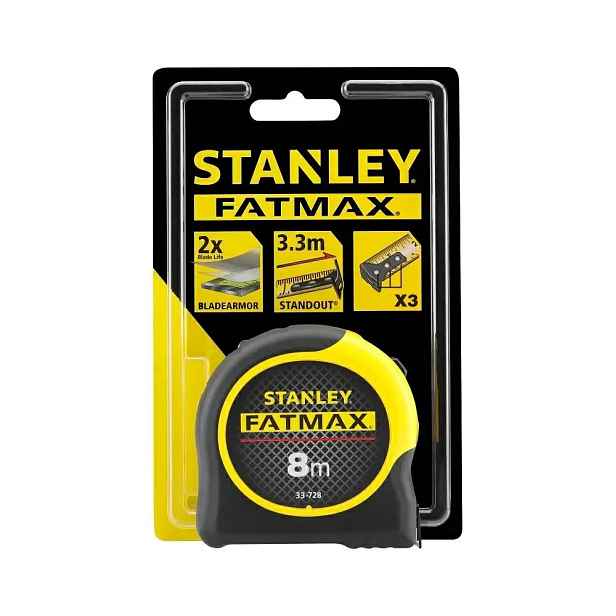 Stanley Svinovací Metr 8 mx32 mm Fatmax Bladearmor S0-33-728