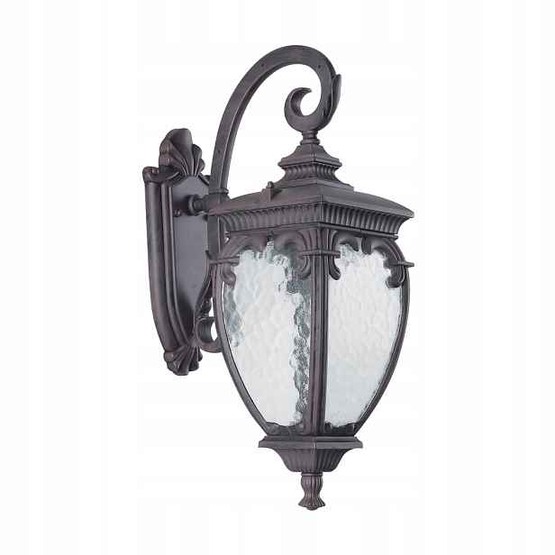 Venkovní nástěnná lampa černá, klasická Maytoni Maytoni