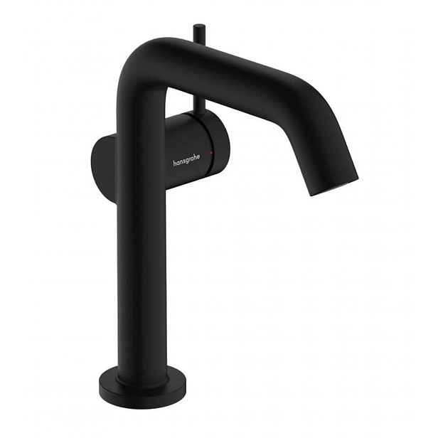 Hansgrohe Tecturis S - Umyvadlová baterie s výpustí Push-Open, CoolStart, EcoSmart, matná černá 73342670