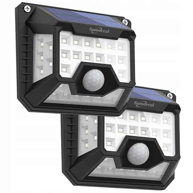 Solární Lampa venkovní Led senzory sada 2ks
