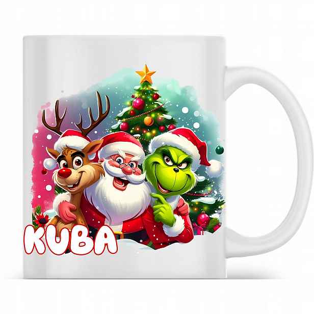 Vánoční Hrnek Grincz Mikuláš Sob Vánoce Christmass Jméno