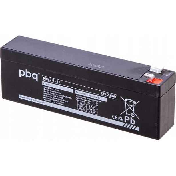 Akumulátor 12 V 2,6 Ah 72506098