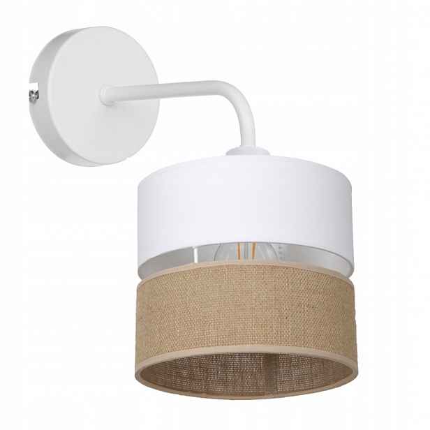 Boho Nástěnná Lampa Juta Scandi Jutová