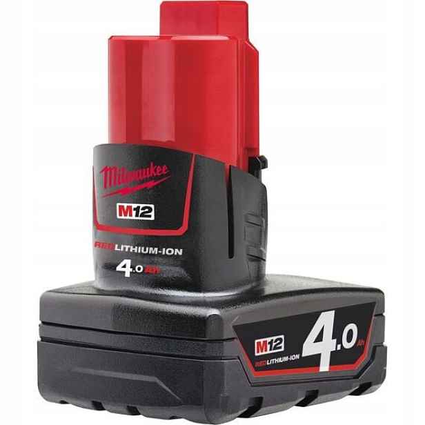 Milwaukee M12 B4 aku baterie 4Ah 12V Li-ion