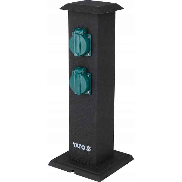 Yato zahradní zásuvka sloupek IP44 4x230V YT-81275