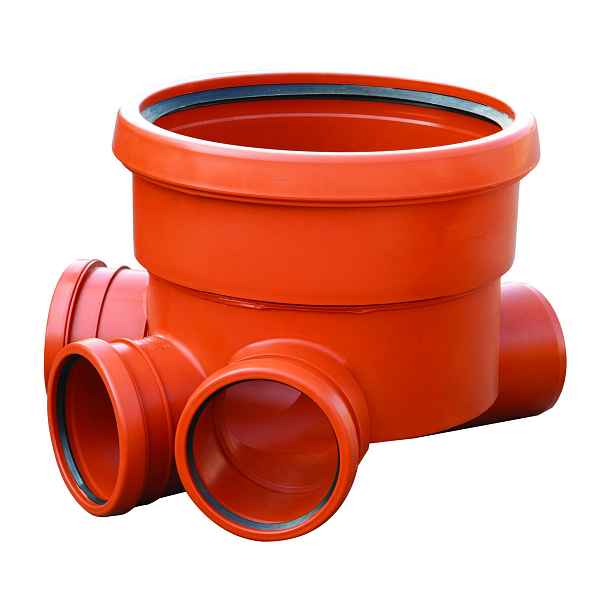 Dno šachtové Pipelife KGSGR400 3× DN 160 soutočné pro hladké prodloužení