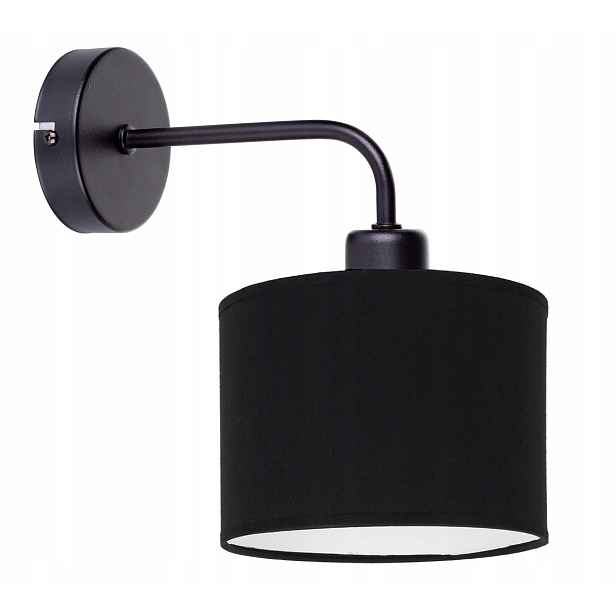 Nástěnná Lampa Kovová Led Stínidlo Edison