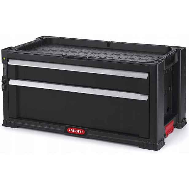 Nástrojový box na přenášení Keter 2 Drawers Plas. Slide