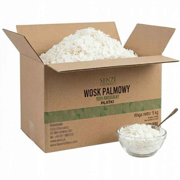 Vosk pro odlévání svíček Přírodní vločky pro volně stojící svíčky 5 kg
