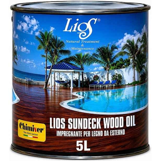 Maximus Sundeck Wood Oil Natural 5L impregnační olej na terasy