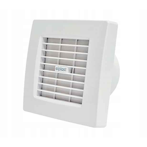 Nástěnný ventilátor do auta Žaluzie Higrostat Timer Elplast Atol 100AHT 100 m3/h