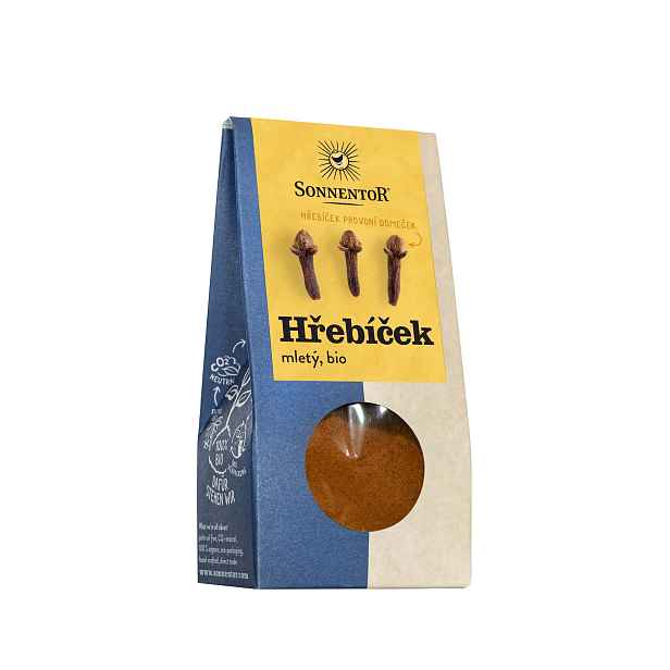 Sonnentor Hřebíček bio, mletý 35g