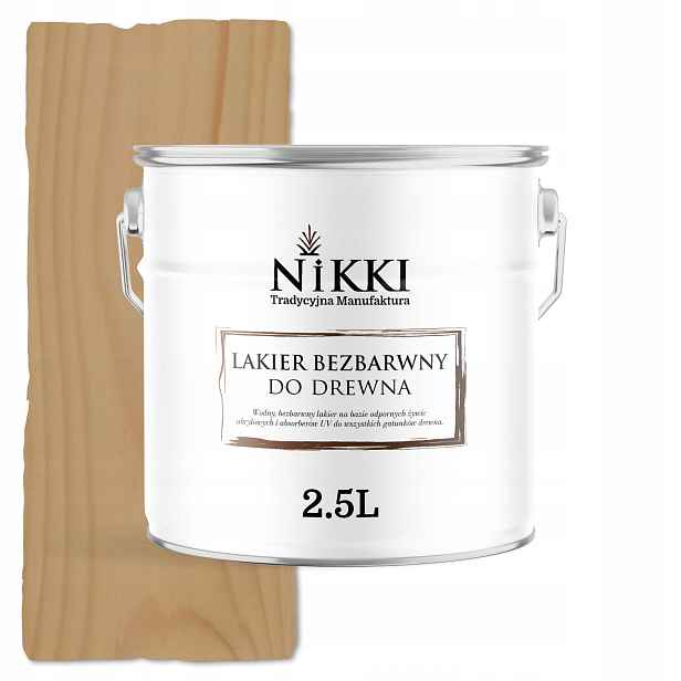 Lak Na Dřevo Dýh Obložení Překližky Bezbarvý Ochranný Polomat 2,5 L
