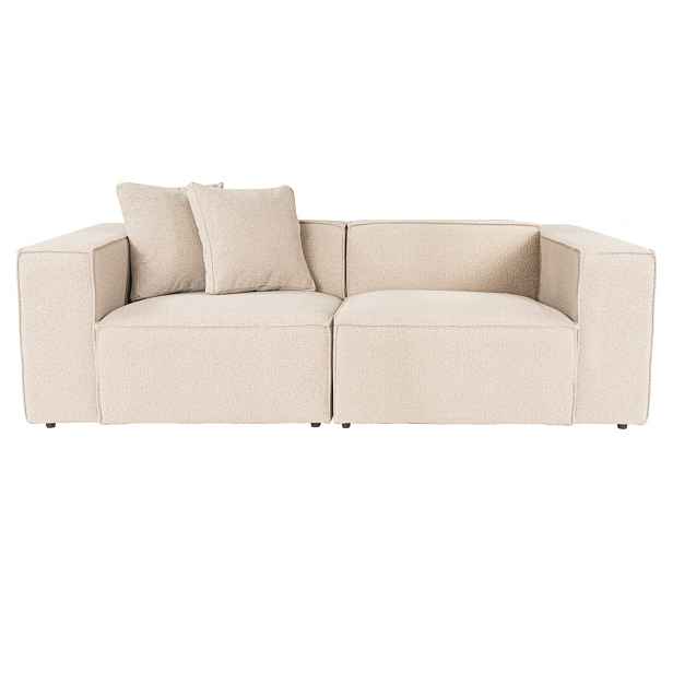 Hanah Home Dvoumístná pohovka Lora 220 cm broskvová