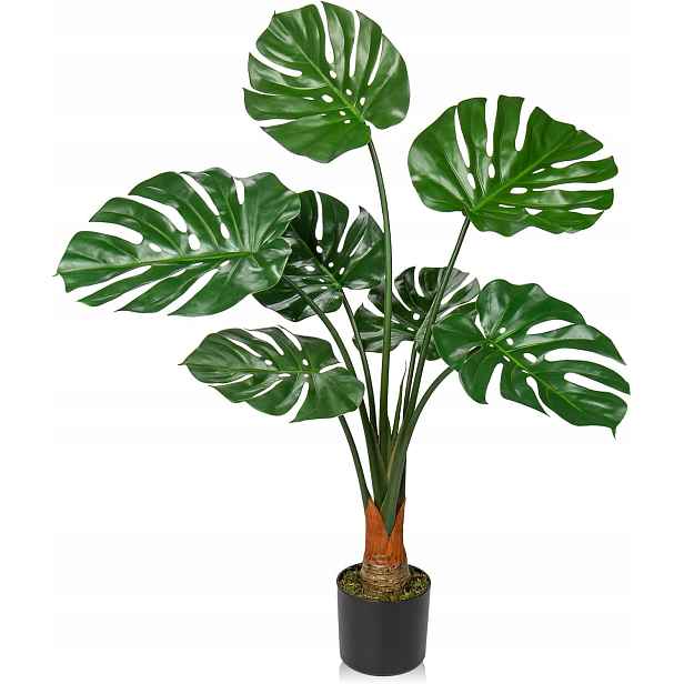 Umělá Monstera 91 cm Stromek Jako Živý 7 Listů