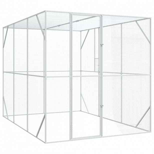 vidaXL Ptačí klec Antracit 210 x 304 x 213 cm