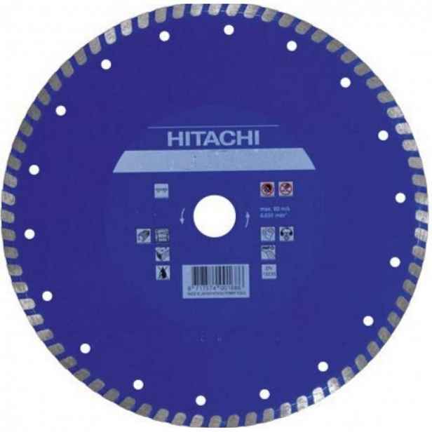 HiKOKI - Diamantový řezný kotouč na tvrdé materiály 115x22,2 mm 752821