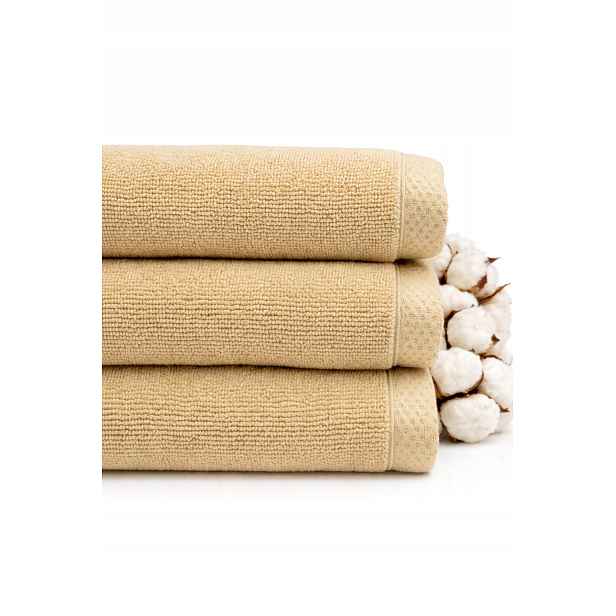 Koupací ručník VitalHome 70 x 140 cm, hebký, 600 g/m2 Zero Twist Taupe