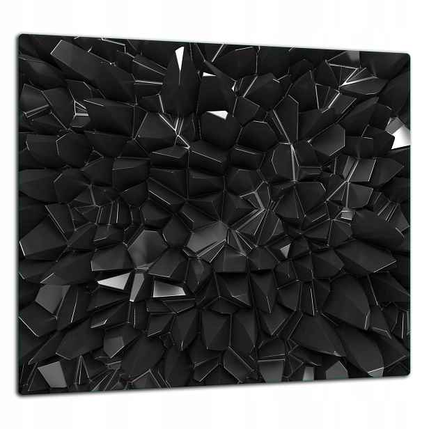 7v1 Skleněná Ochranná Deska Panel Lepidlo 65x60 Černá