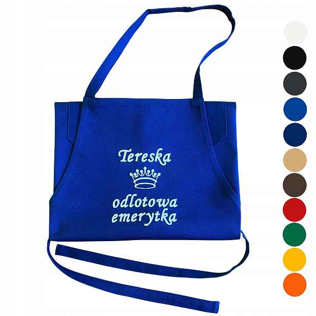Dárek k odchodu do důchodu pro Ženu důchodkyně, odchod, rozloučení s prací, Zástěrka