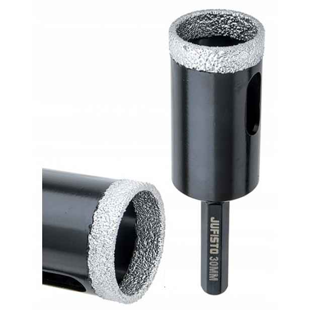 Korunkový Vrták 30 mm Na Granitový Mramor Ze Skla