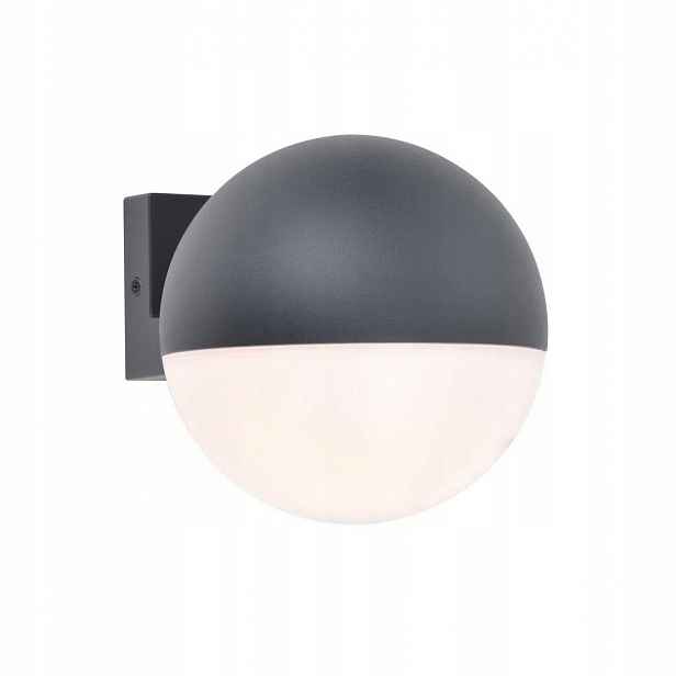 Venkovní nástěnná lampa Looma opálová Lutec