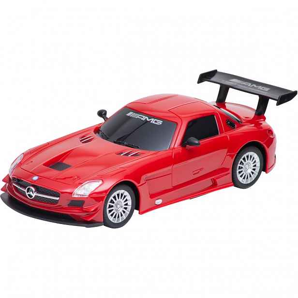 Buddy Toys BRC 24.061 Auto na dálkové ovládání Mercedes-Benz SLS, červená