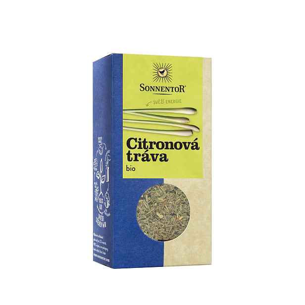 Citronová tráva bio, řezaná 25g