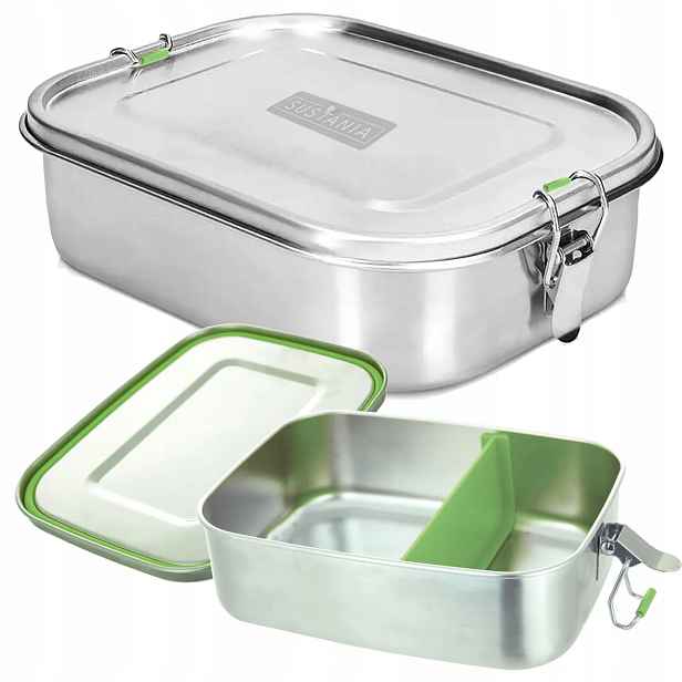 Ocelový Lunchbox, nádoba na potraviny 1,1 l