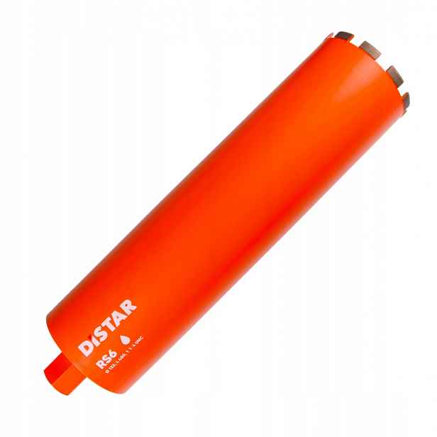 Diamantová Korunka Pro Mokré Vrtání Distar RS6 1 1/4'' Unc 132 mm x 450